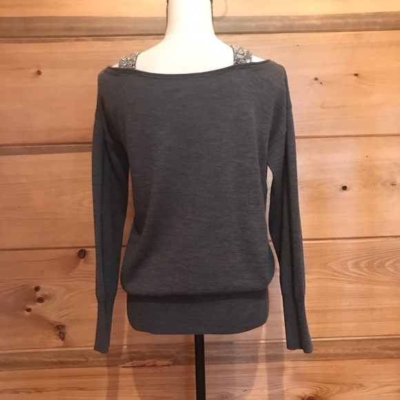 Antonio Melani Sweater - Beautiful Beaded Straps - Picture 4 of 8